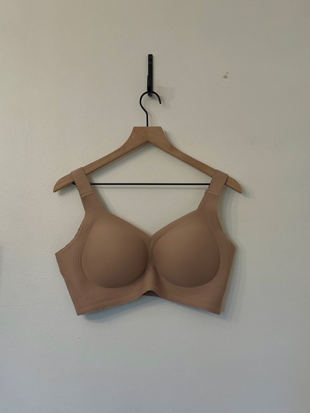 Seamless Nude Full-Coverage Wireless Bra